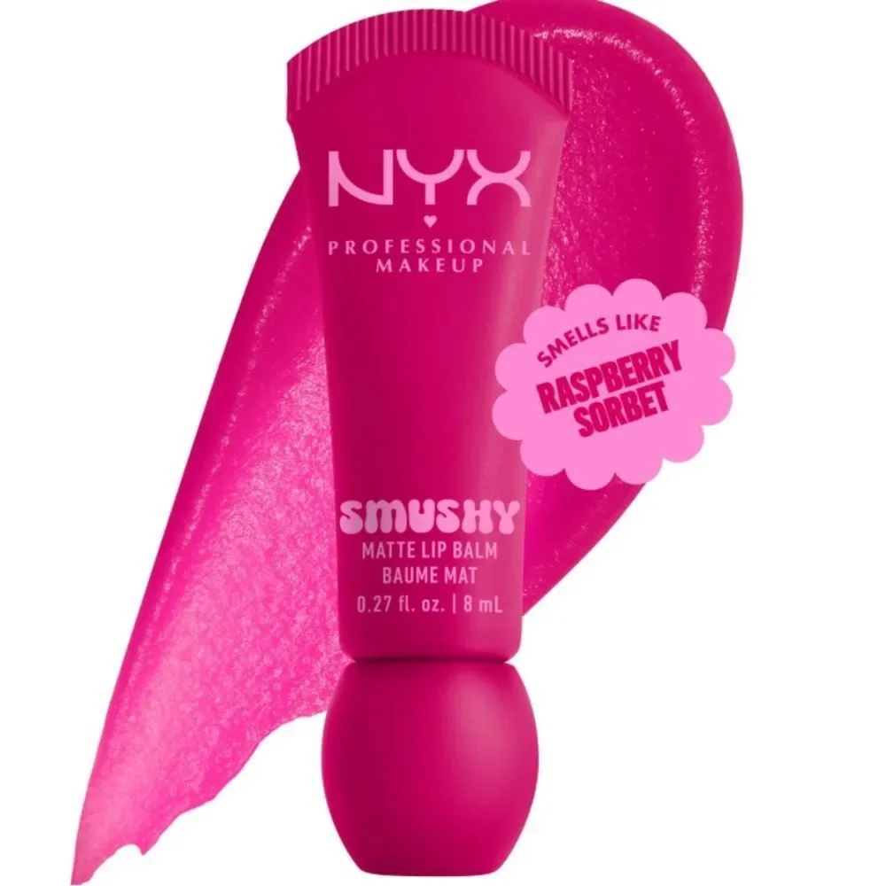 🦋 NYX 4 SHE'S SERVING Smushy Matte Lip Balm New FullSz